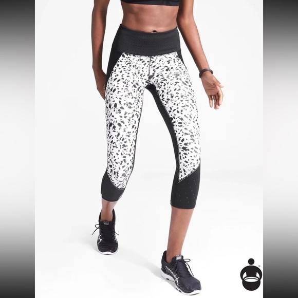 Athleta Printed Stealth TruCool Capri, Size XXS - Picture 1 of 12